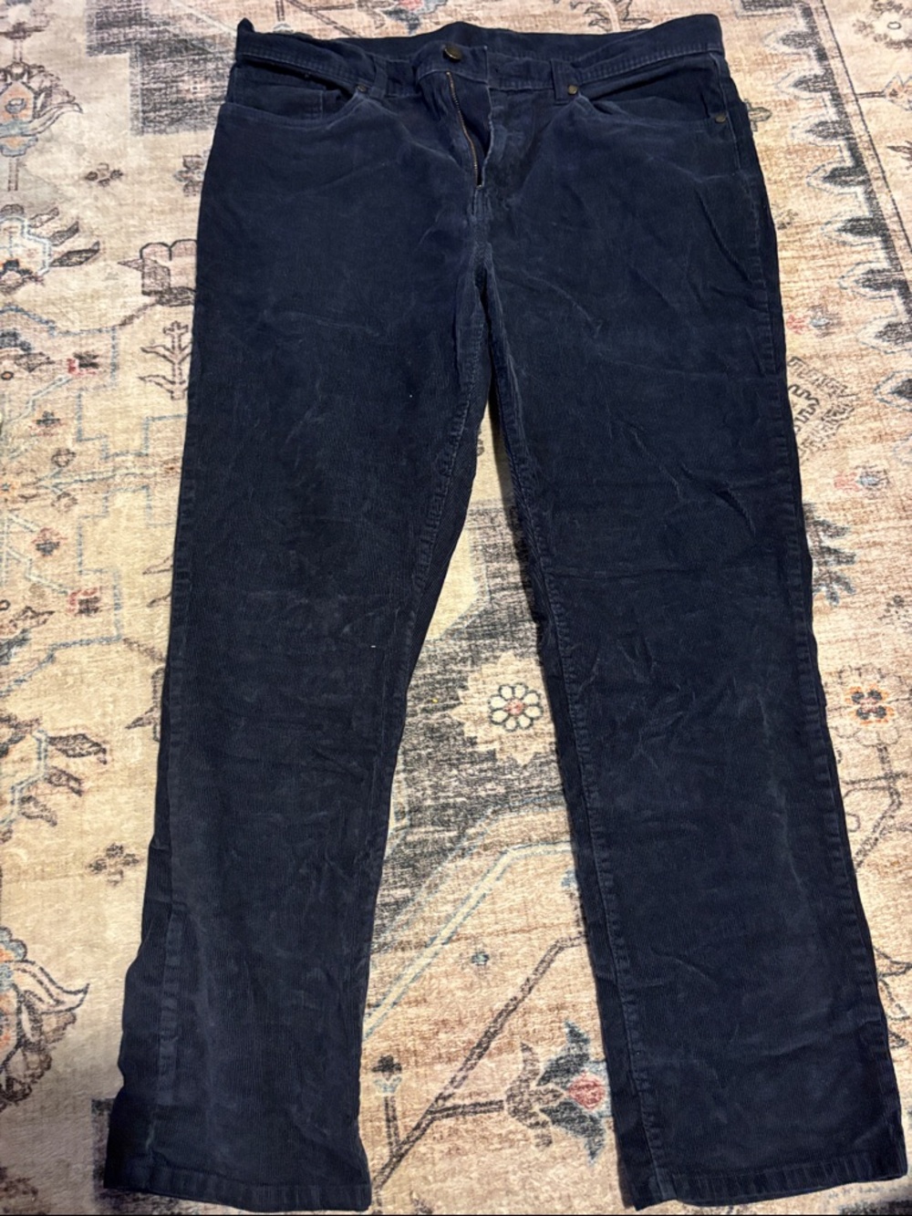 Men’s Black Corduroy Pants